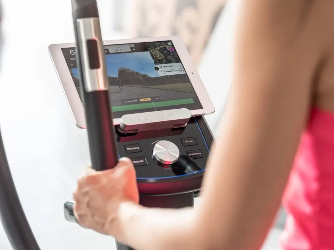 Flow Fitness Perform X2i Crosstrainer - 24 Programma's - Zwart - afbeelding 6 van 6
