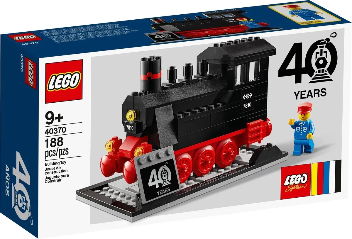 LEGO Iconic Stoomlocomotief 40370