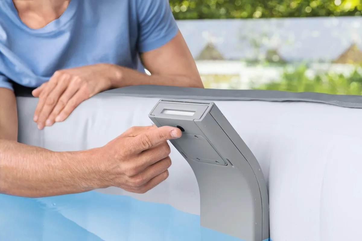 Bestway Lay-Z-Spa Rustgevende LED Waterval - Grijs - afbeelding 6 van 6