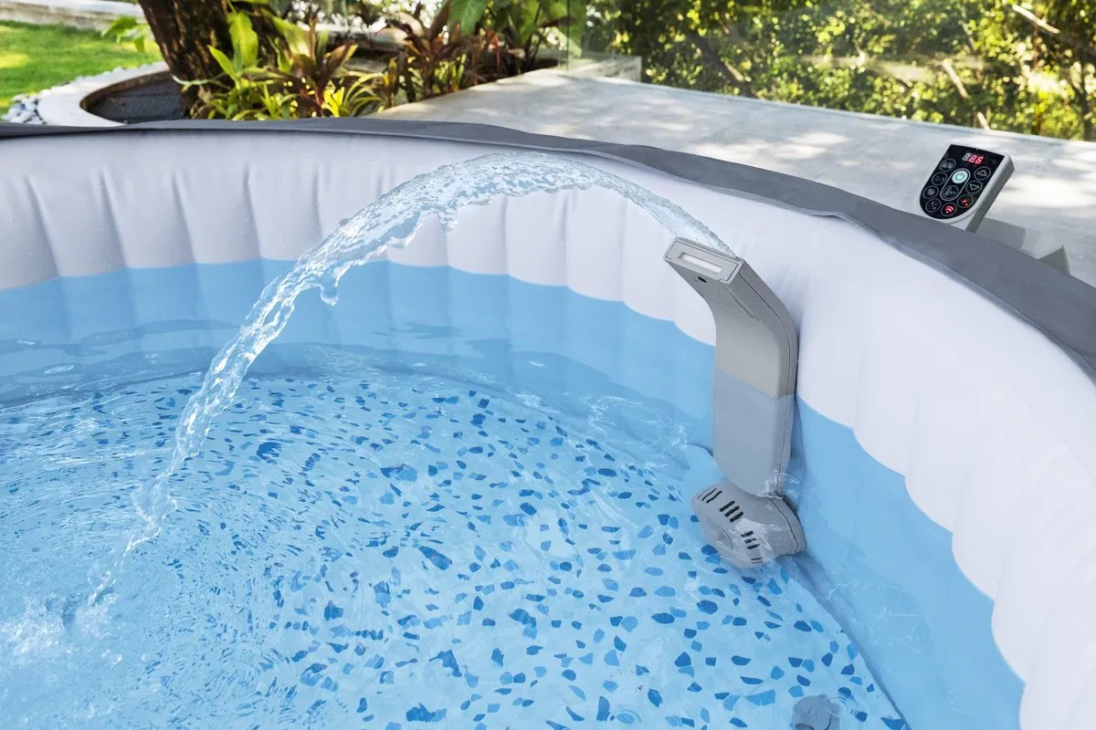 Bestway Lay-Z-Spa Rustgevende LED Waterval - Grijs - afbeelding 2 van 6