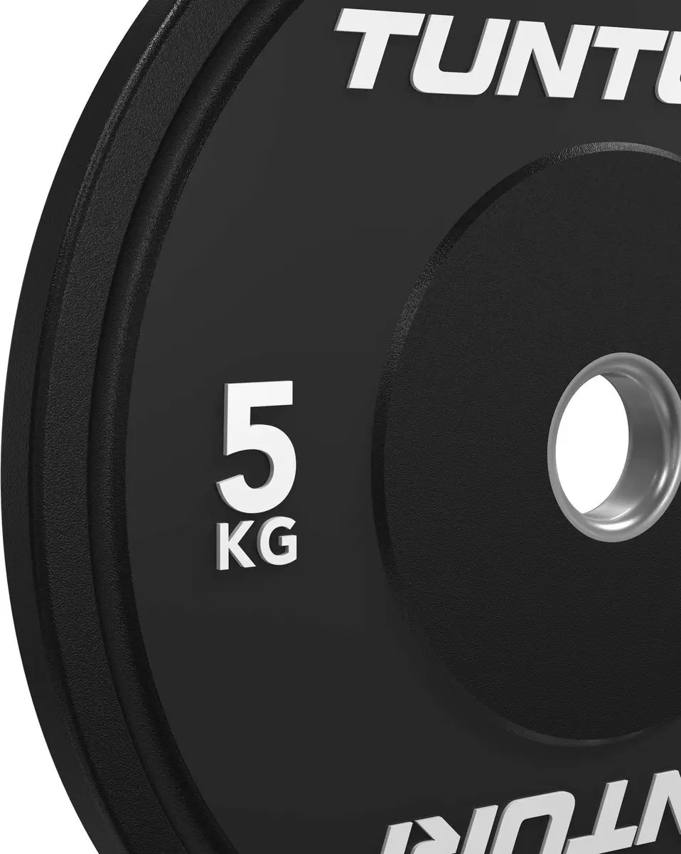 Tunturi Platinum Halterschijven 5kg - Zwart
