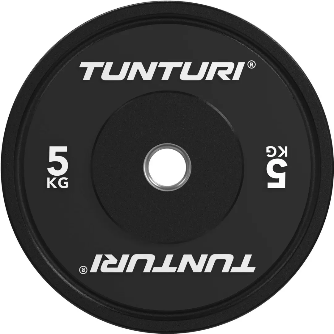 Tunturi Platinum Halterschijven 5kg - Zwart