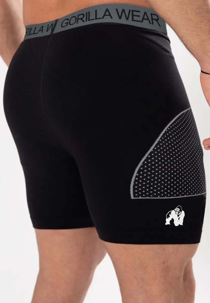 Gorilla Wear Norton Short Tights L - Zwart