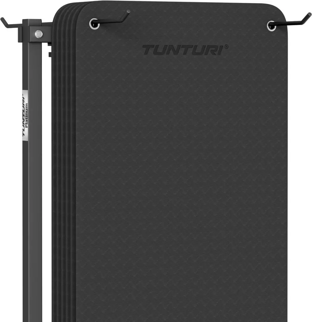 Tunturi Platinum Fitnessmat Opbergrek - 70x60cm - Zwart