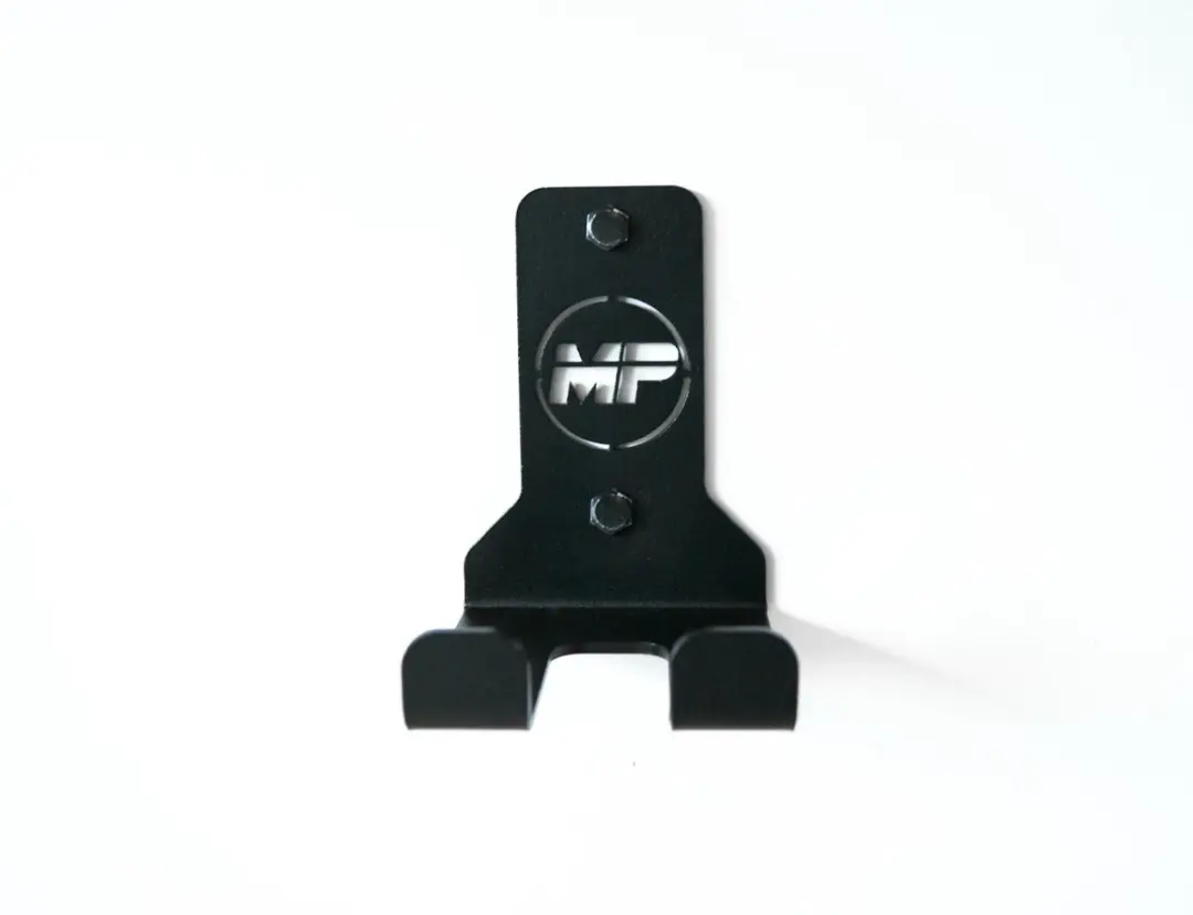 Muscle Power MP2814-1 Halterstang Beugel Wandmodel - 3.10cm - Zwart