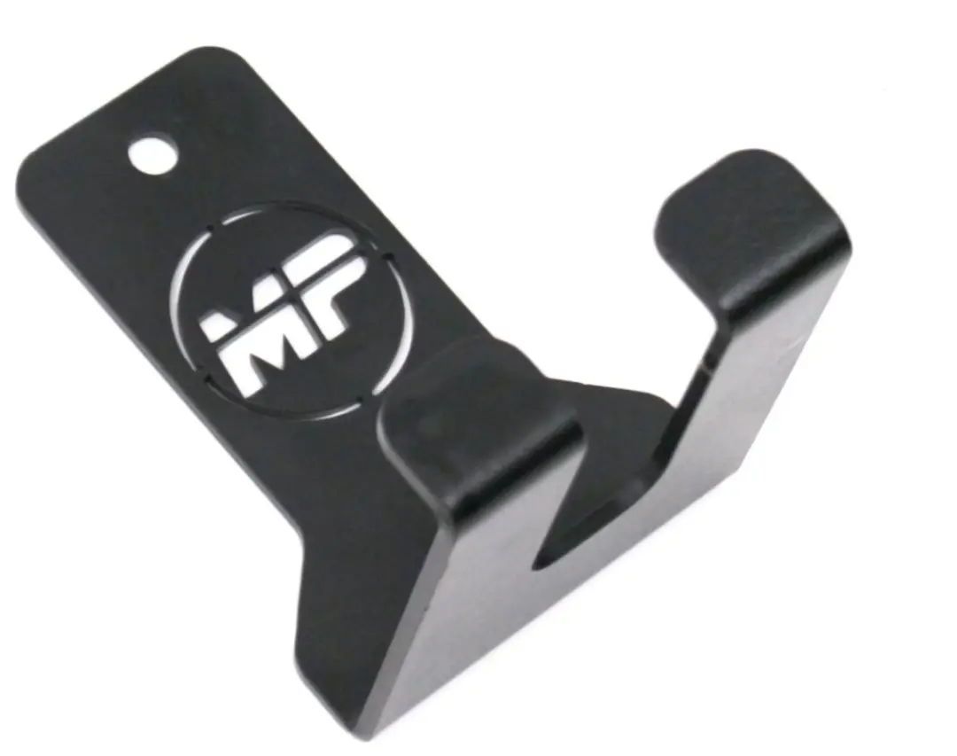 Muscle Power MP2814-1 Halterstang Beugel Wandmodel - 3.10cm - Zwart - afbeelding 6 van 6