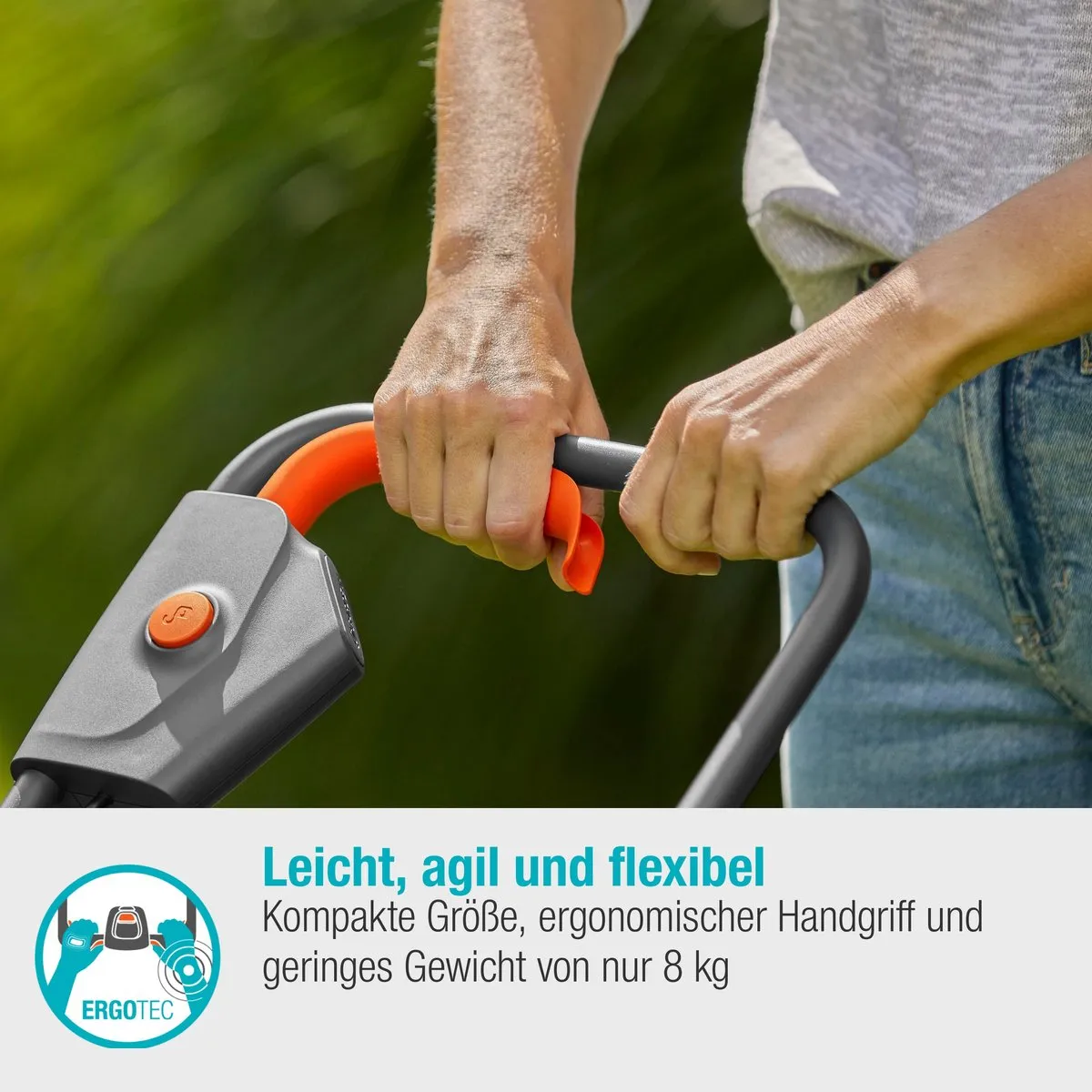 Gardena PowerMax 30/18V P4A Accu Grasmaaier - 30cm Snijbreedte - 25L Opvangbak