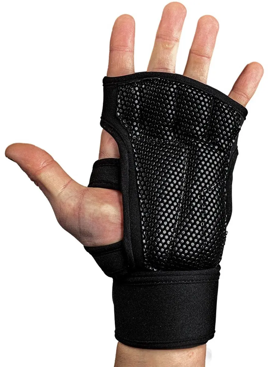 Gorilla Wear Yuma Krachtsport Handschoenen - XL - Zwart