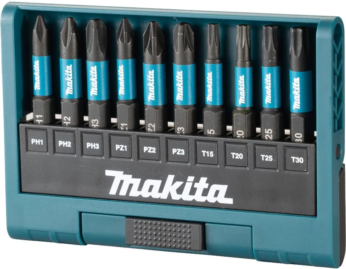 Makita Schrbset ImpBlack E-12011 - 10 Stuks