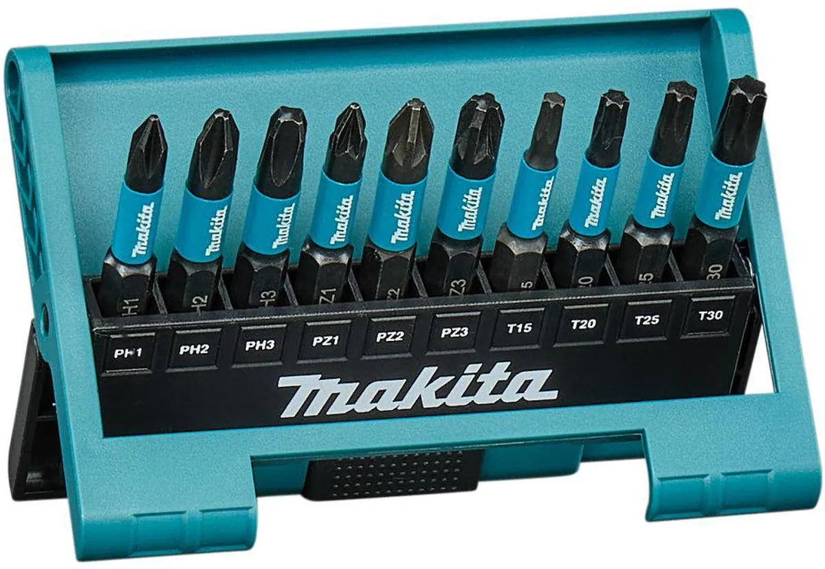 Makita Schrbset ImpBlack E-12011 - 10 Stuks