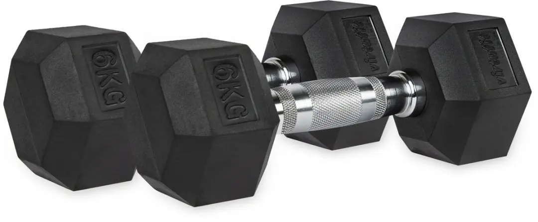VirtuFit Hexa Dumbbell Pro Set 2x6kg
