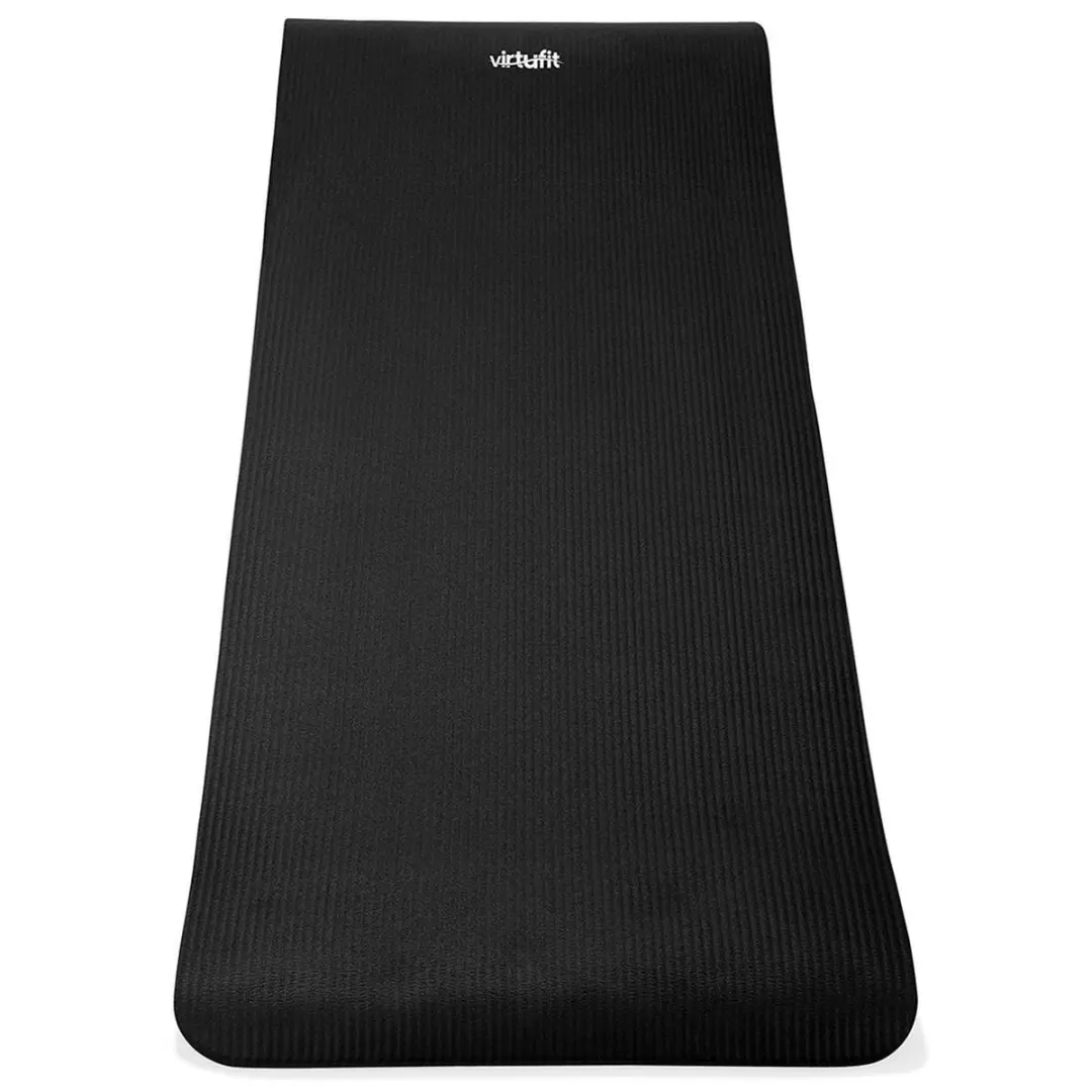 Virtufit NBR Fitnessmat 180x60cm Zwart