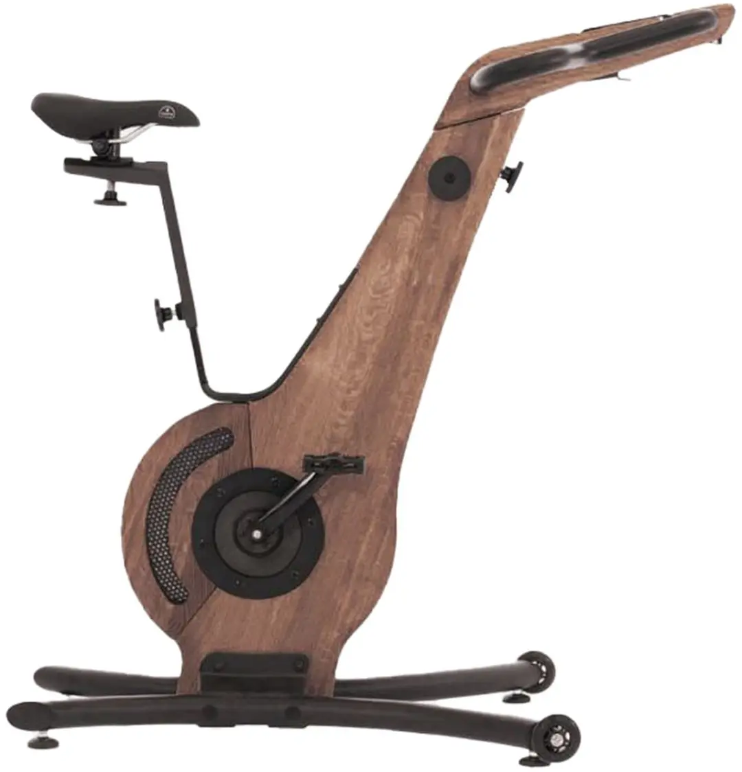 Nohrd Bike Eiken Vintage Hometrainer - Magnetisch - App-ondersteuning