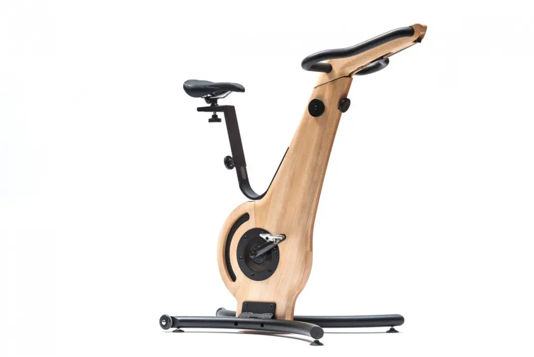 Nohrd Bike Eiken Vintage Hometrainer - Magnetisch - App-ondersteuning