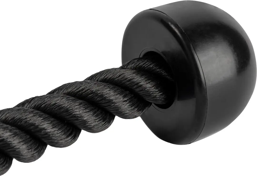 VirtuFit Triceps Touw - Krachtstation - One Size - Zwart