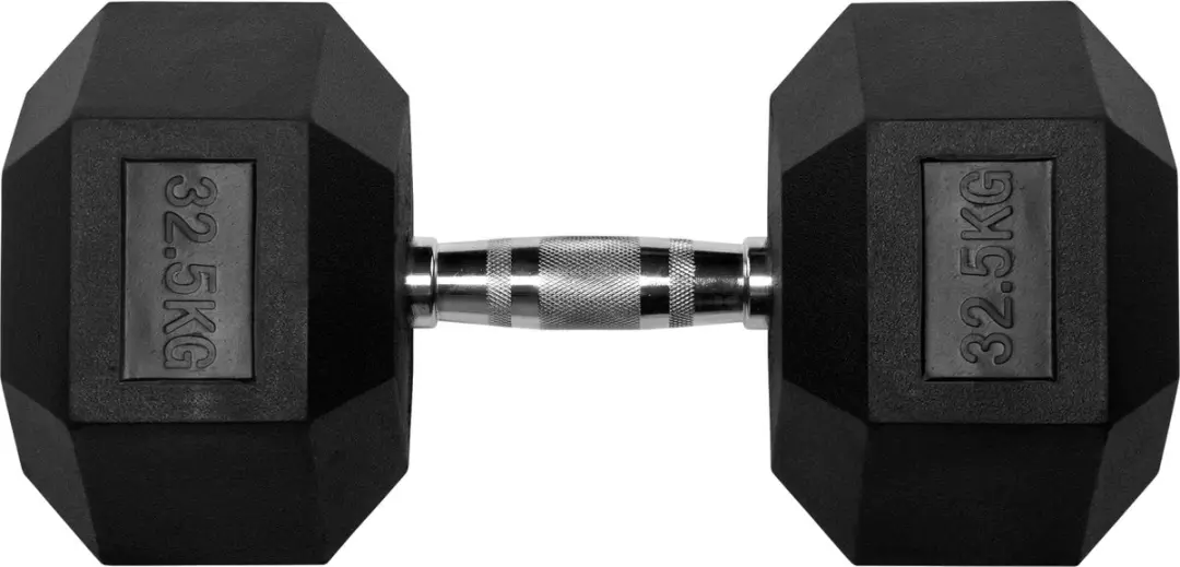 Virtufit Hexa Dumbbell Pro 32,5 kg - Zilver/Zwart