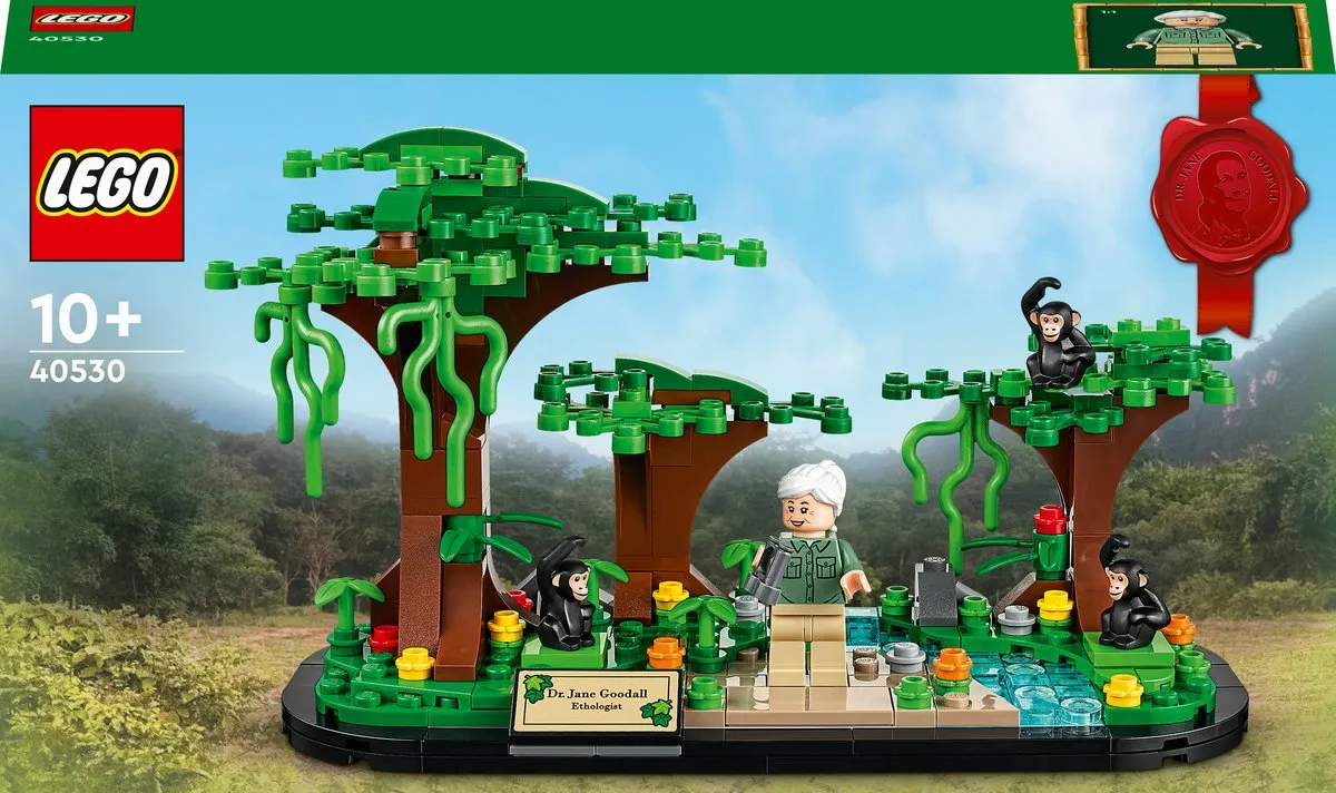 LEGO Eerbetoon aan Jane Goodall 40530