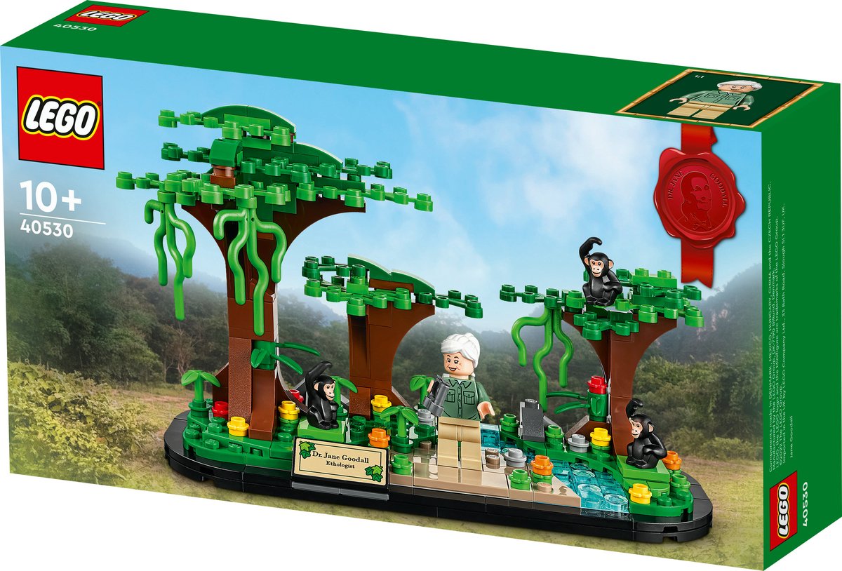 Lego 40530 Eerbetoon aan Jane Goodall