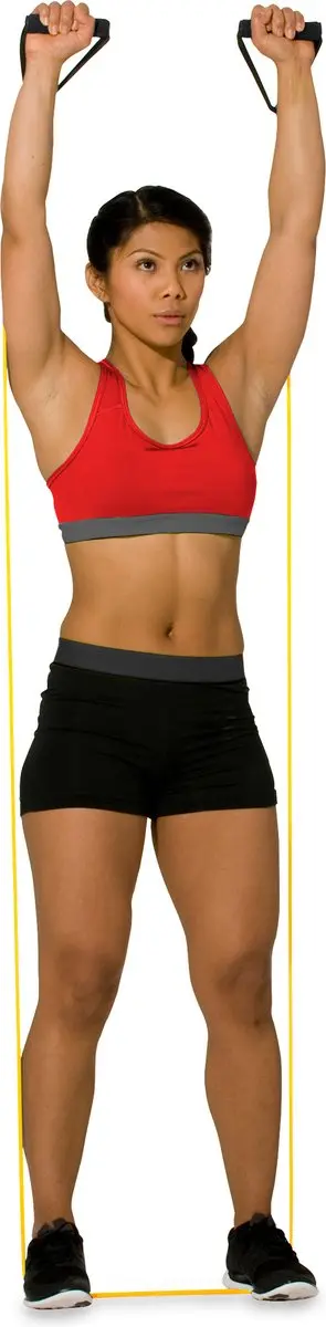 Iron Gym Weerstandstube Trainer - Geel