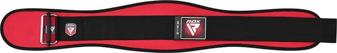 RDX Sports X3 Gewichtsriem - Neopreen Rood