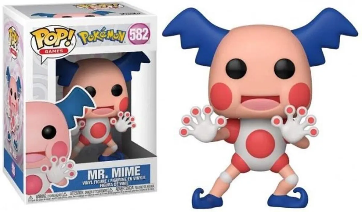 Funko Pop! Mr. Mime Pokémon Verzamelfiguur 9cm - Multicolours