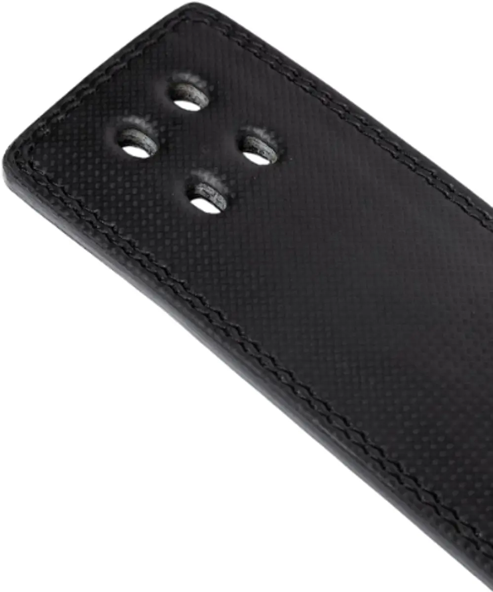 Gorilla Wear Halterriem 4 Inch Carbon Leren - Zwart L