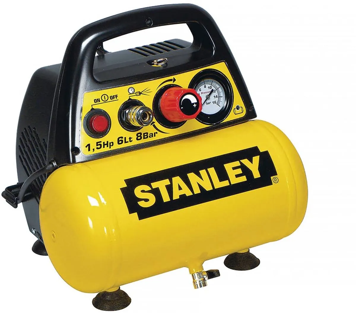 Stanley DN200/8/6 Luchtcompressor 8 bar