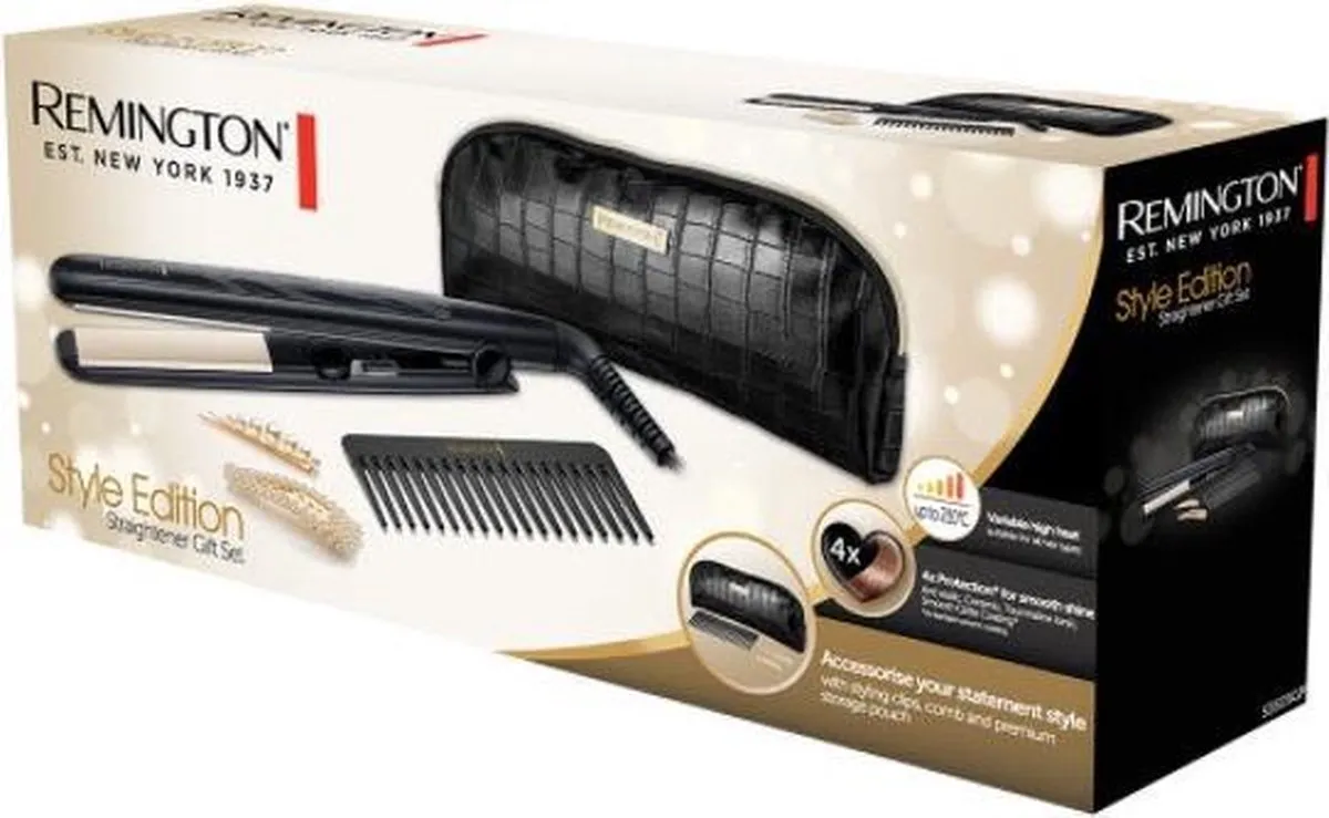 Remington S3505GP Stijltang - 30 standen - Zwart