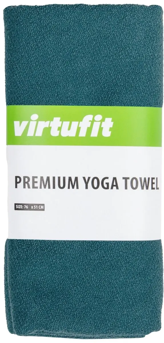 Virtufit Premium Yoga Handdoek 76x51cm - Ocean Green