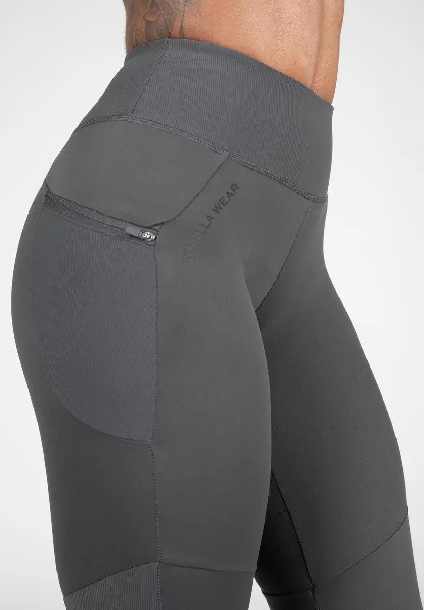 Gorilla Wear Monroe Cropped Leggings - Grijs S