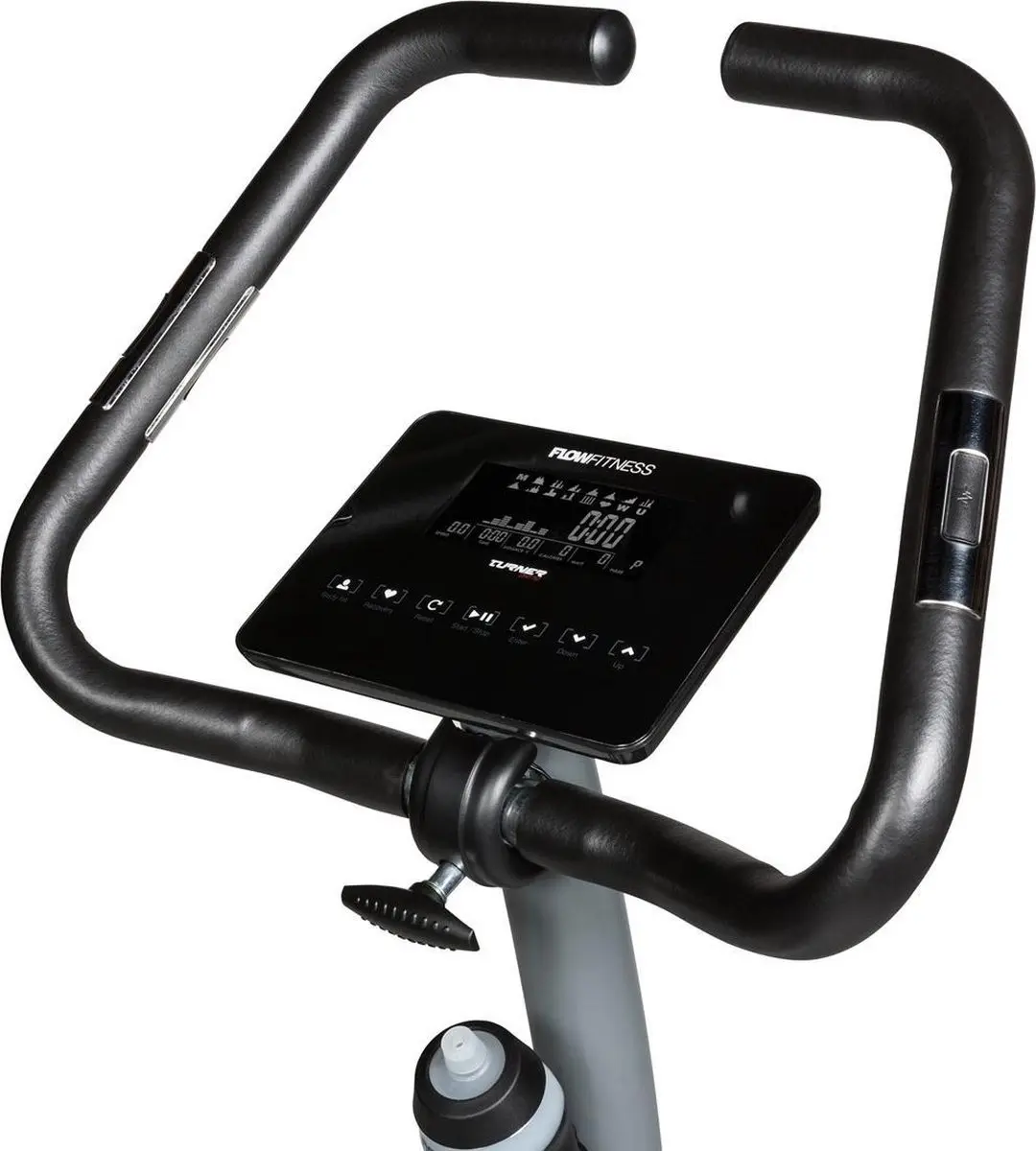 Flow Fitness Turner DHT750 Hometrainer - 21 Programma's - 32 Niveaus - afbeelding 6 van 6