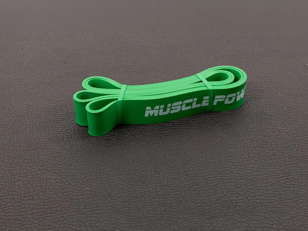 Muscle Power Power Band Groen Heavy - afbeelding 6 van 6