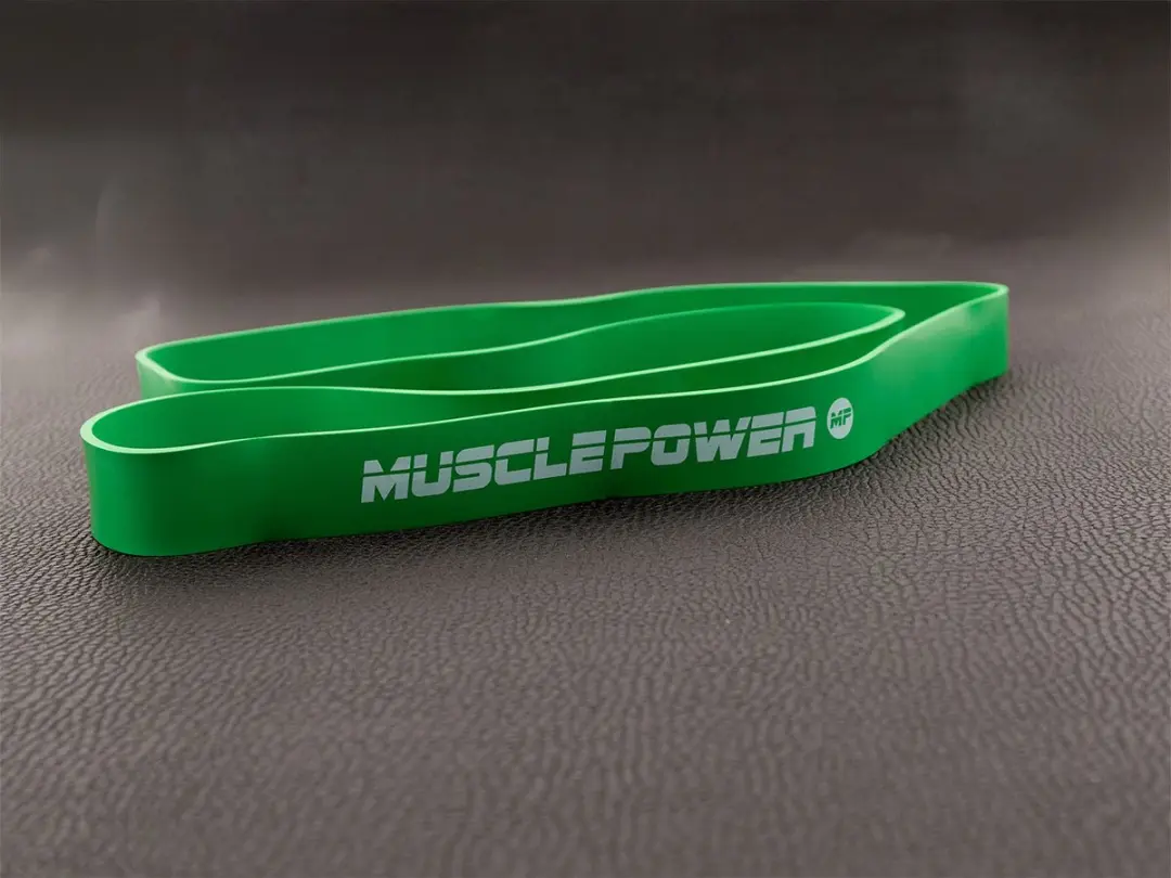 Muscle Power Power Band Groen Heavy