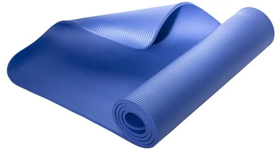 HMS YM03 Yogamat - 183x61cm - Antislip - Blauw - afbeelding 6 van 6