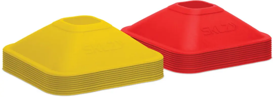 Sklz Mini Cones Pionnen 20 Stuks - 10 Geel/10 Rood