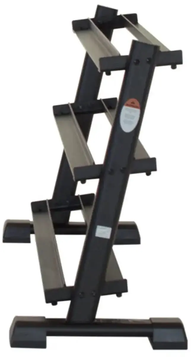 Inspire DBRHB 3-laags Dumbbellrek - Zwart