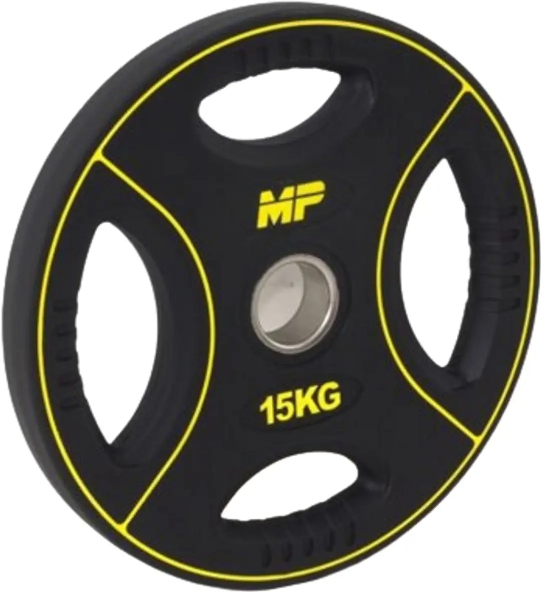 Muscle Power 15 kg Polyurethaan Halterschijf 50mm