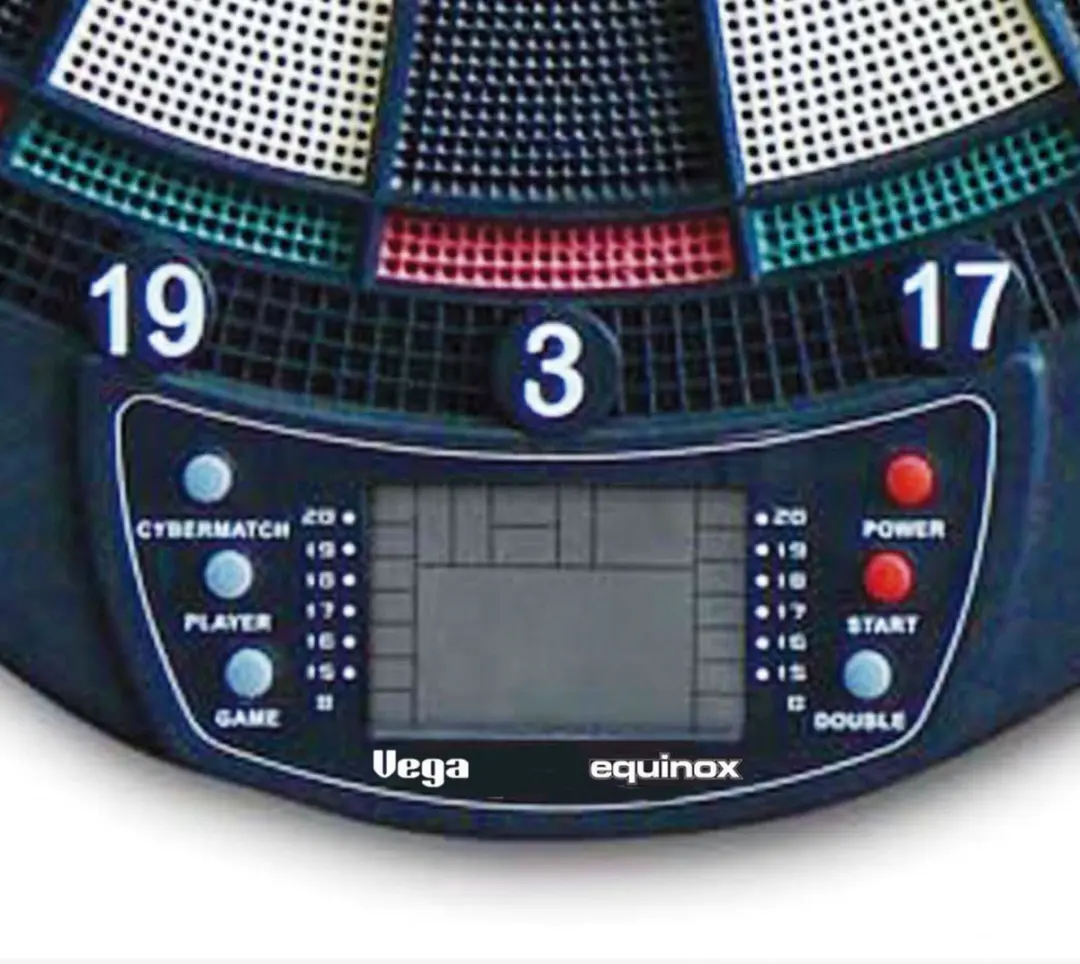 Equinox DA-20 Elektronisch Dartbord - 39cm - 20 Spellen
