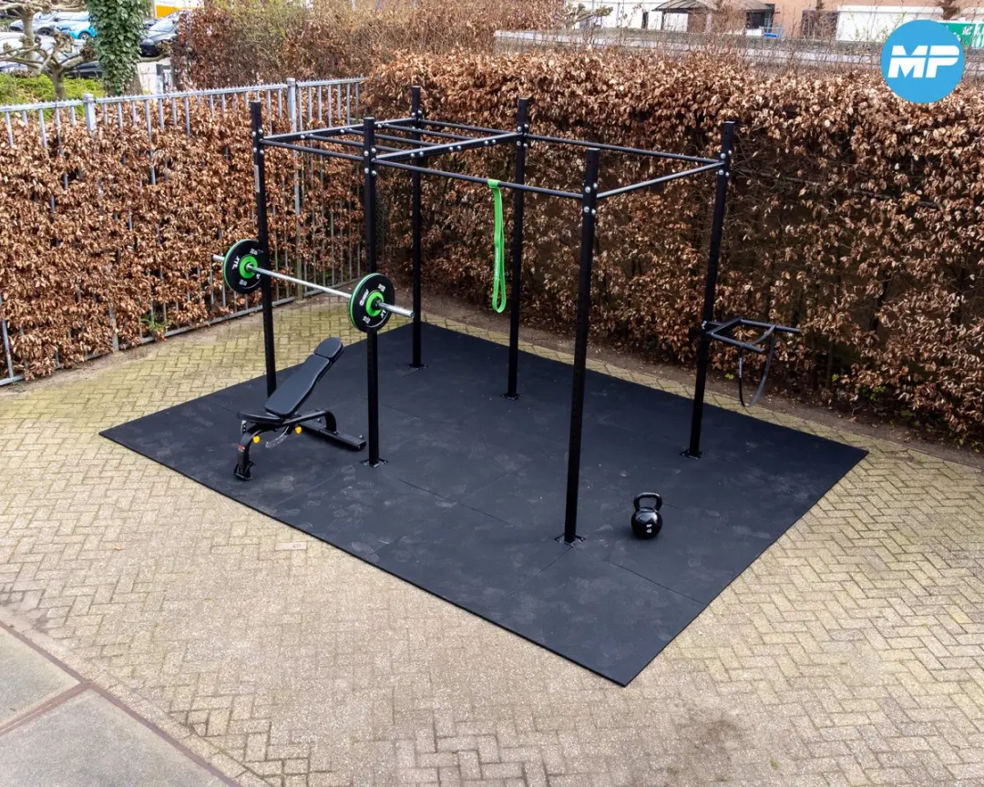 Muscle Power Olympische Halterstang 218cm - Chroom