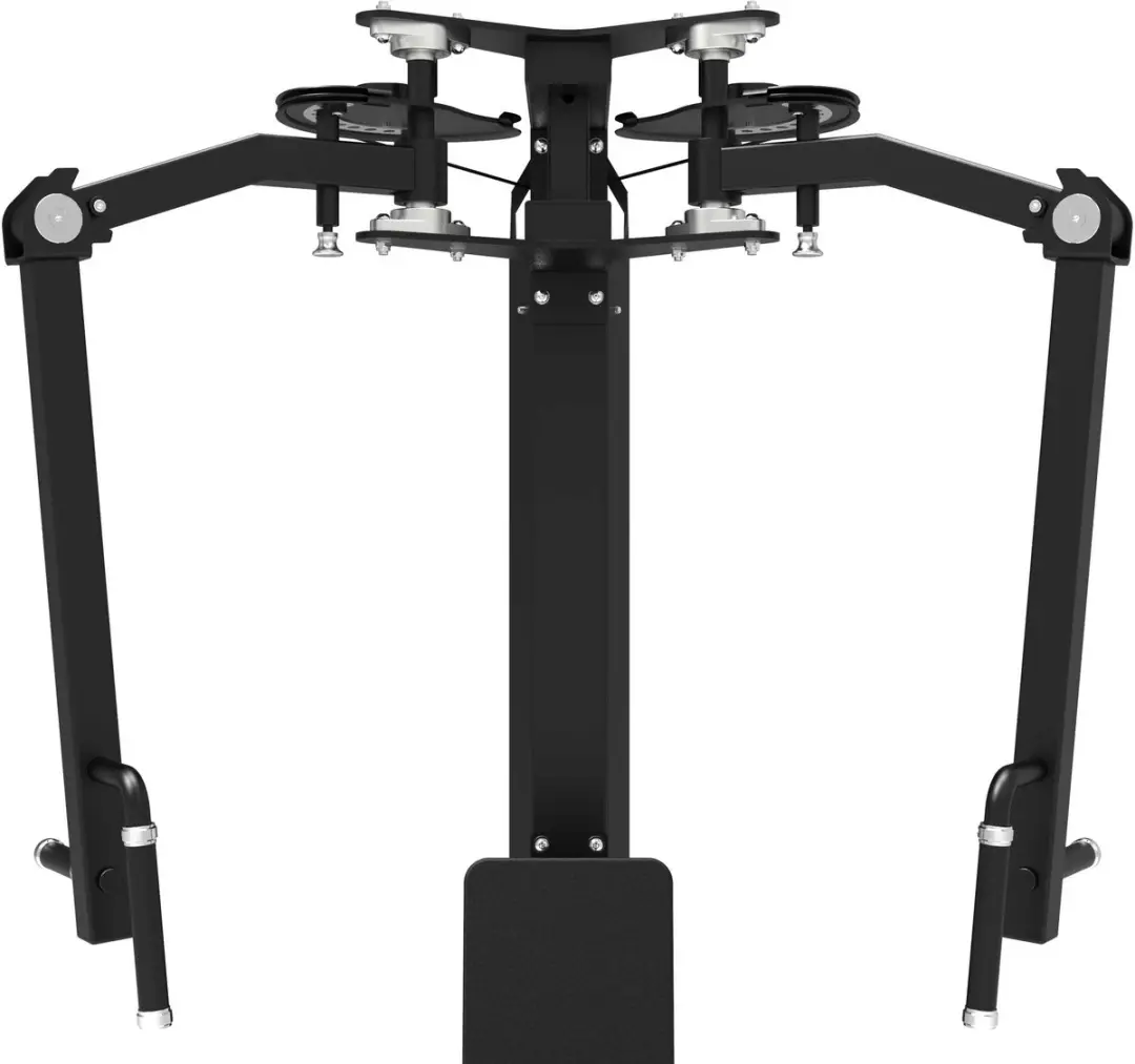 Tunturi Platinum Dual Pec Fly/Rear Delt Krachtstation 120kg - Zwart