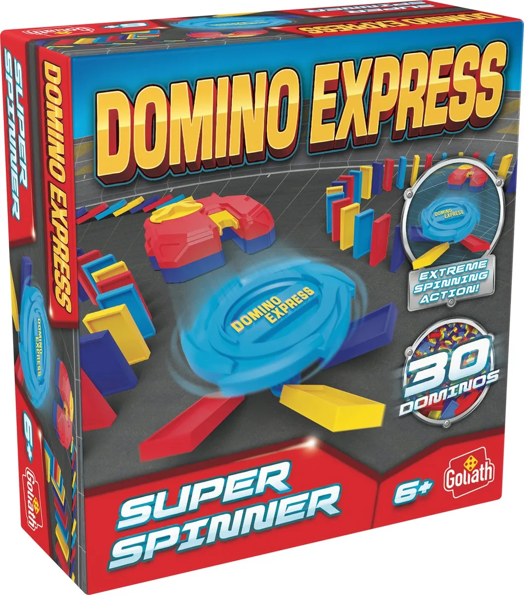 Goliath Domino Express Stunt Spinner - 32 Stukken - Multicolor