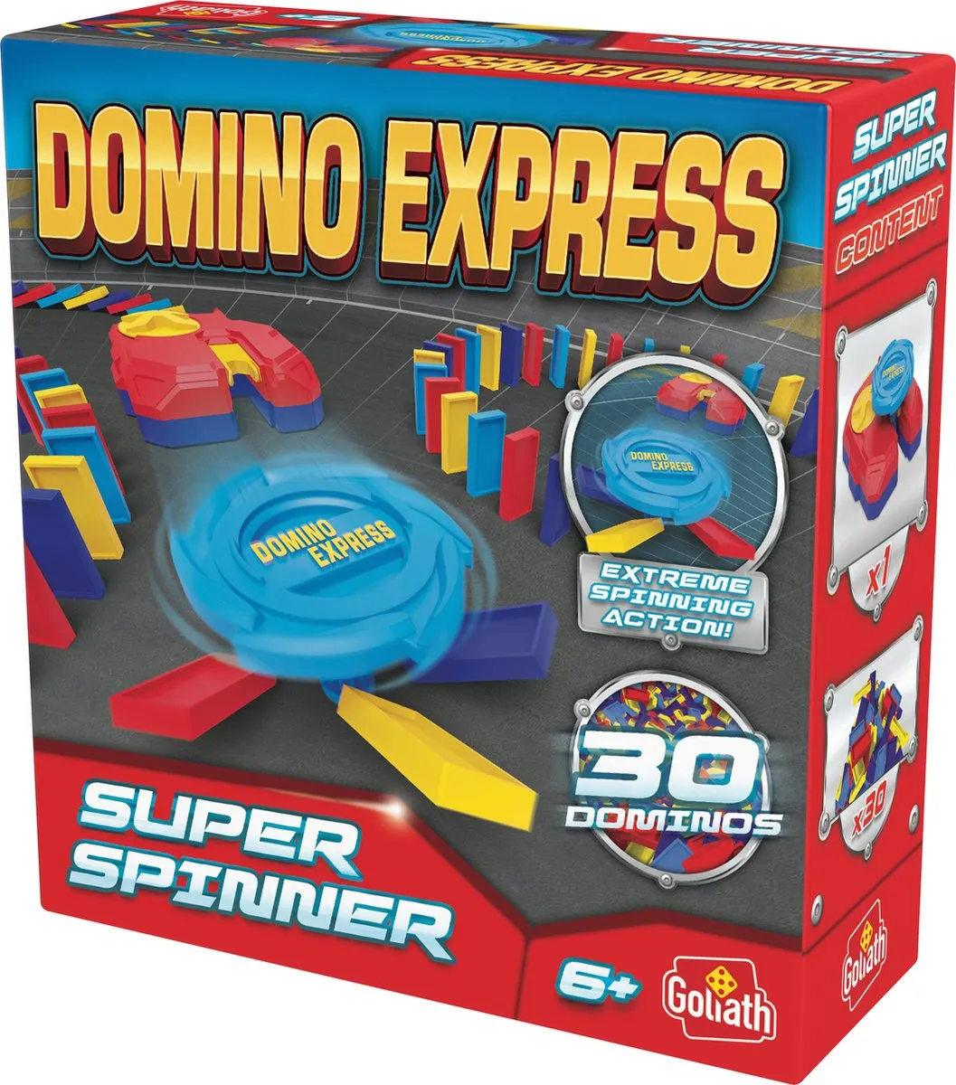 Goliath Domino Express Stunt Spinner - 32 Stukken - Multicolor