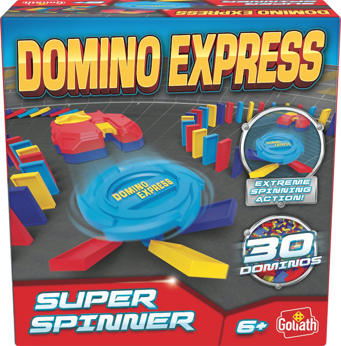 Domino Express - Stunt Spinner - Bouwstenen - Constructiespeelgoed