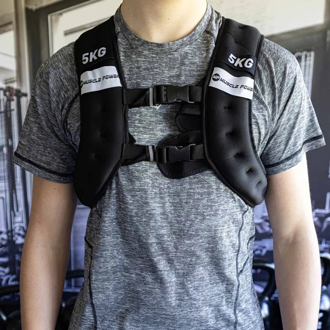 Muscle Power Gewichtsvest 5 kg - One Size