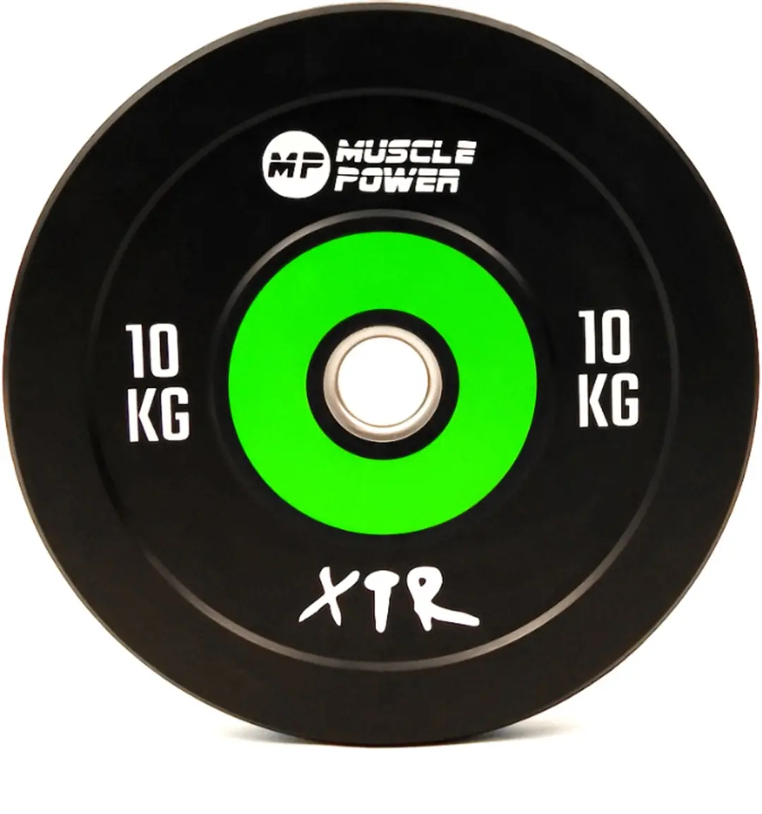 Muscle Power Bumper Plate Pro 50mm 10kg