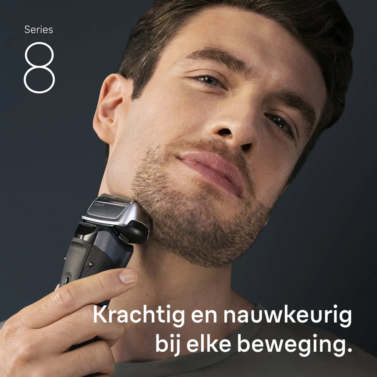 Braun Series 8 8663CC Scheerapparaat - Grijs