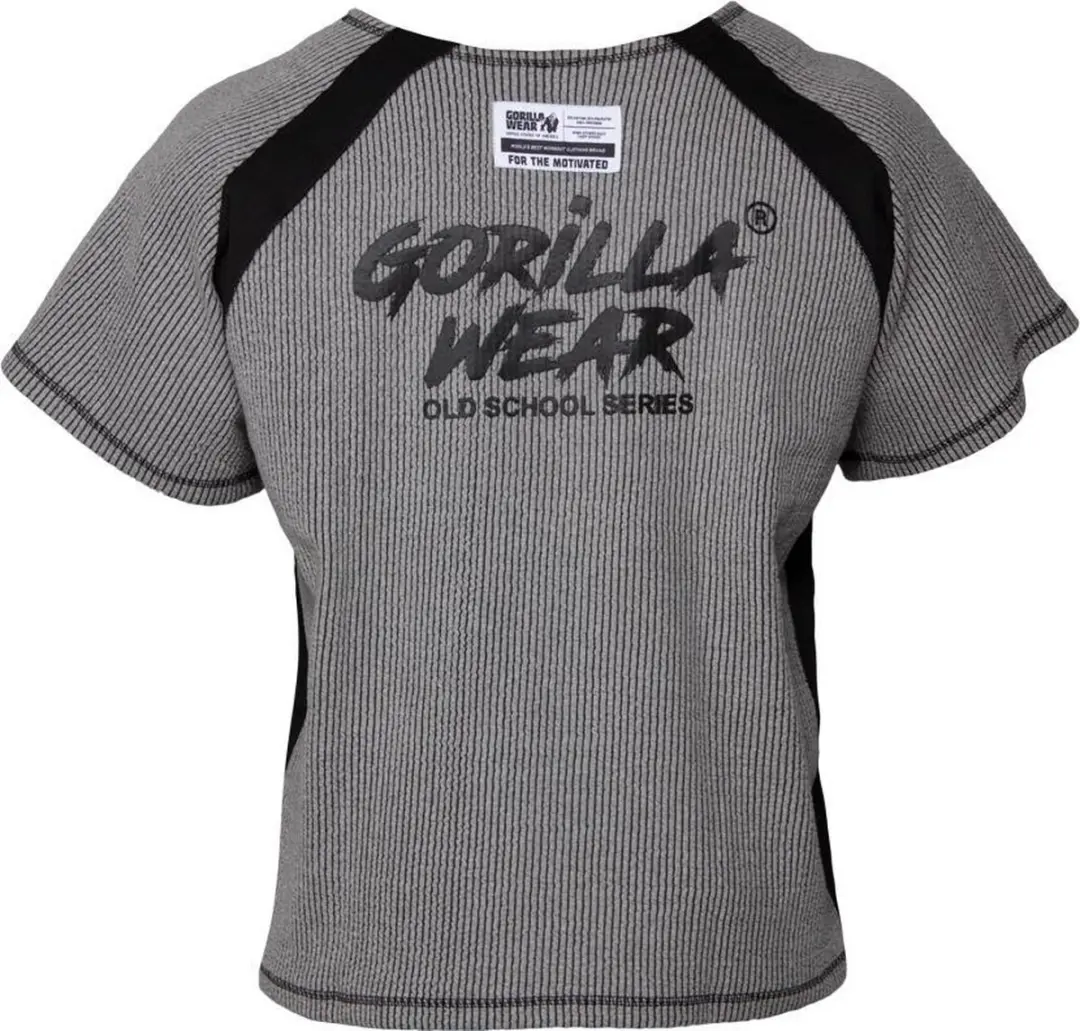 Gorilla Wear Augustine Old School Work Out Top - Grijs L/XL