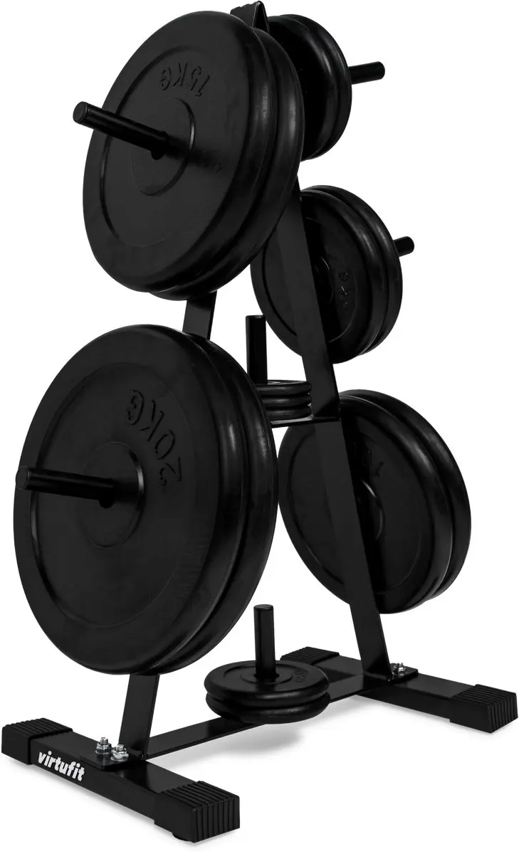 Virtufit Halterschijf Opbergrek 30mm - Zwart