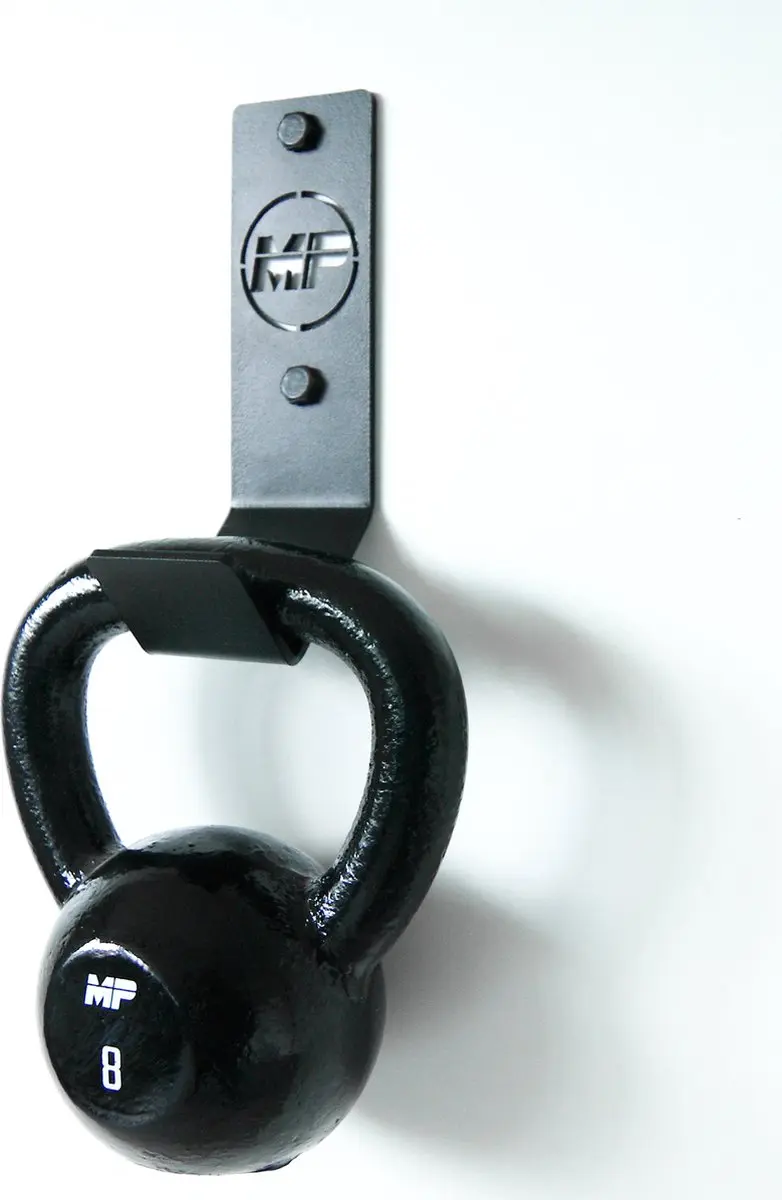 Muscle Power Ophangbeugel Kettlebells - Zwart