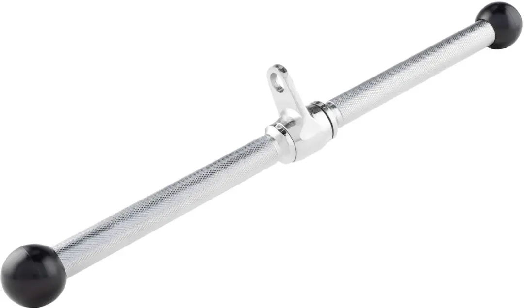 Tunturi Meedraaiende Rechte Stang 51cm - Zwart/Zilver